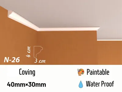 Xps Coving Moulding Cornice Lightweight Best Price - N26 • £9.99