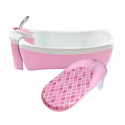 Summer Lil Luxuries Whirlpool Bubbling Spa & Shower (Pink) Pink Checkers • $114.99