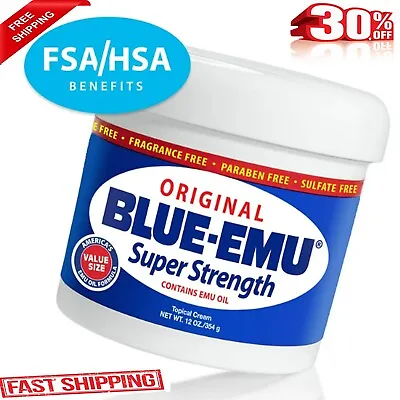 $30.48 • Buy Blue-Emu Original Joint And Muscle Cream, OTC Soothes & Supports,12oz Value Size