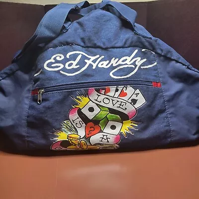 ED Hardy Love Is A Gamble Bag • $20