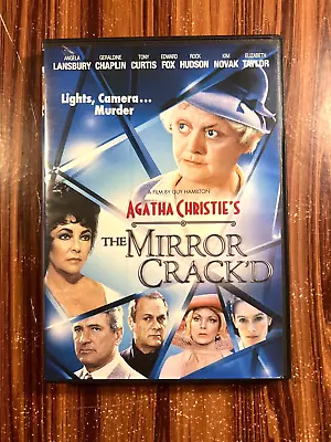 Agatha Christie's The Mirror Crack'd DVD 1980 Movie Rock Hudson Fox Novak Taylor • $4.99