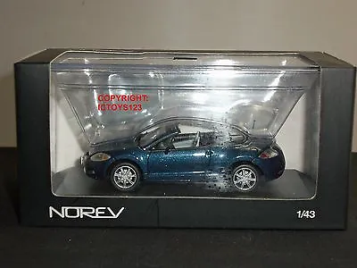 Norev 800167 Mitsubishi Eclipse Spider Dark Blue Diecast Model Car • $63.15