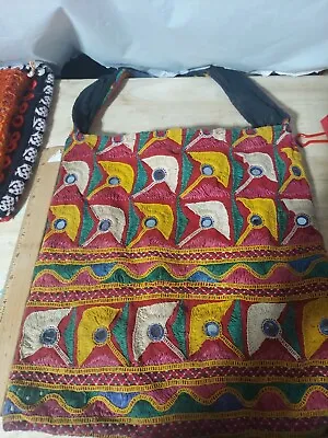  Vintage Banjara TRIBAL Boho Rabari Purse/bag Ethnic Handmade    • $15