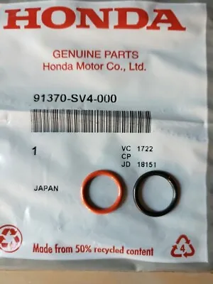 OEM ACURA HONDA Power Steering Pump Rubber Inlet & Outlet O-Ring Seals 2 Pcs KIT • $6.95