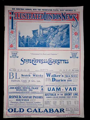 The Illustrated London News (November 20th 1915) Vintage WWI Great War Magazine • £14.99