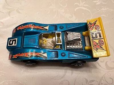 1974 Matchbox Speed Kings K-51 Barracuda Blue Yellow Lesney Products & Co. • $19.99