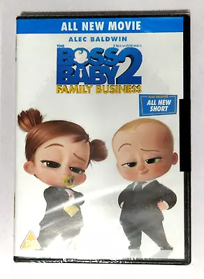 The Boss Baby 2 Family Business DVD SEALED Kids Film • £4.50