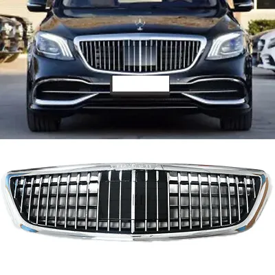 For Mercedes Benz W222 S Class 2014-2020 Chrome S680 S550 Maybach Front Grill • $288.99