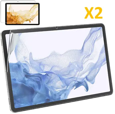 £2.94 • Buy 2 X Clear Screen Protector For Samsung Galaxy Tab S8 11  (2022) SM-X700 / X706