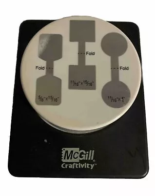 McGill Craftivity Charms 3” Large Punch Multi Tag Paper Crafts Makes 3 Size Tags • $14.99