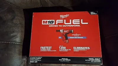 MILWAUKEE M18 FUEL 1/4  LOCKBOLT TOOL W/ONE KEY (BARE TOOL)  2661-20  • $630