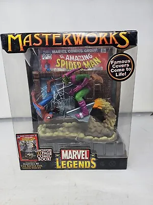 MARVEL LEGENDS- Spider-Man Green Goblin Masterworks Toybiz 2006 SEALED  • $39.99