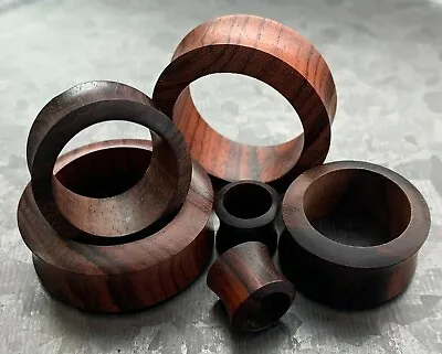 PAIR Sono Wood Tunnels Organic Plugs Earlets Gauges Body Jewelry • $22.95