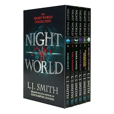 Night World Series By L J Smith - 6 Books Box Set - Ages 6-11 - Paperback • £19.95