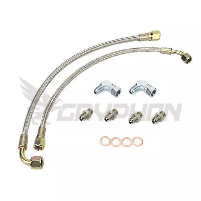 Turbo Water Line Kit For Nissan S14 S15 SR20DET Top Mount BorgWarner EFR Series • $69.31