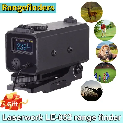 Mini Laser Range Finder Riflescope Sight Rifle Rangefinder Outdoor Hunting 700M • $187.99