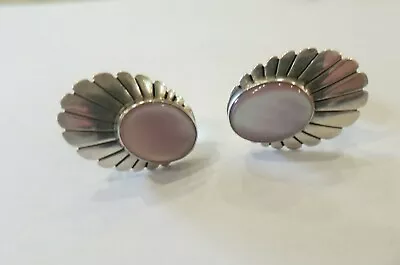  Vintage Sterling Silver Earrings Signed S.j..@ 87 • $78