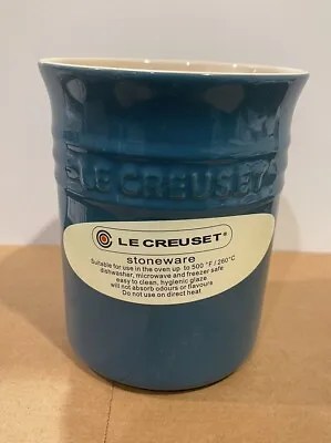 Le Creuset Utensil Holder - Deep Teal  (NEW) • £39.99