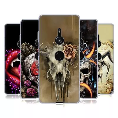 $15.35 • Buy Official Sarah Richter Skulls Soft Gel Case For Sony Phones 1