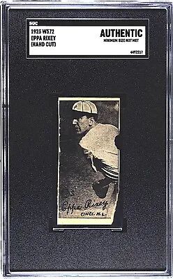 1923 W572 Eppa Rixey SGC Authentic *Minimum Size* HOF • $140