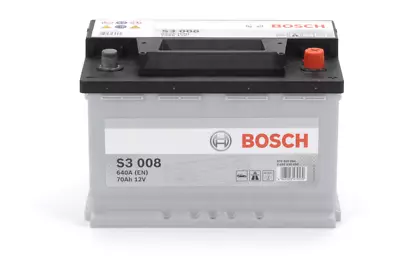 £108.86 • Buy BOSCH CAR VAN BATTERY 12V 70Ah OEM QUALITY 3 YEAR WARRANTY S3008