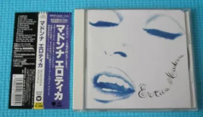 MADONNA CD Erotica 1992 OOP Japan OBI WPCP-5000 • $7.99