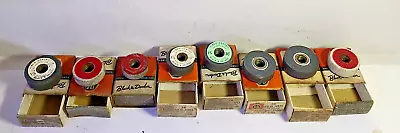 8 Vtg Black & Decker Valve Refacer Grinder Assorted Used Grinding Stones In Box • $199