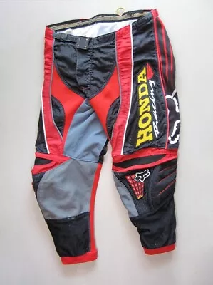 Fox Racing 360 Honda Motocross Supercross Pants Size 34 Vintage MX • $99