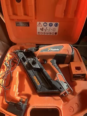 Paslode Ppn35i Nail Gun Battery And Charger • £220