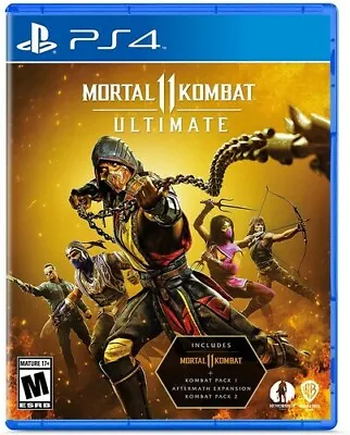 Mortal Kombat 11 Ultimate (Sony PlayStation 4 2020) • $24.79