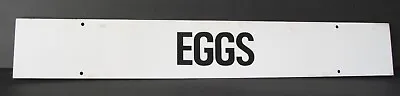 Vintage Country Store  EGGS  Sign Advertising Country Home Restaurant • $29.50