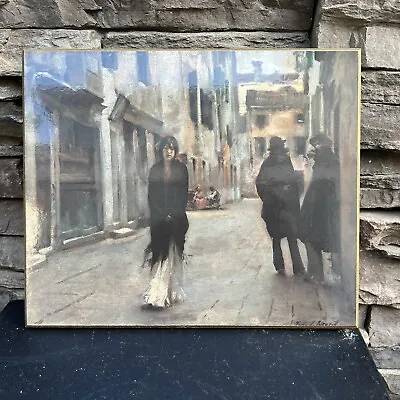  A Street In Venice  By John Singer Sargent National Gallery Of A Print On Wood • $9