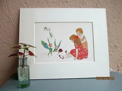 Vintage Art Nouveau Illustration /fairies And Children By Katherine Sturges 1926 • $12.50