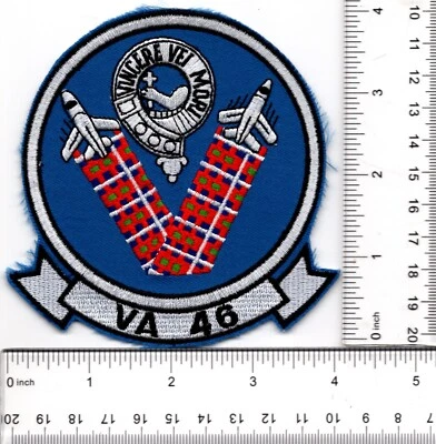 $5.99 • Buy U.S. Navy Attack Squadron VA-46 Clansmen Patch