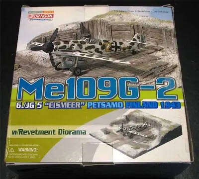 Dragon Warbirds Series 1:72 Scale German Me109G-2 With Revetment Diorama • $45.95