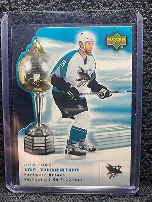 2006-07 McDonalds - Hart Trophy Die Cut - #HH1 Joe Thornton • $1.09