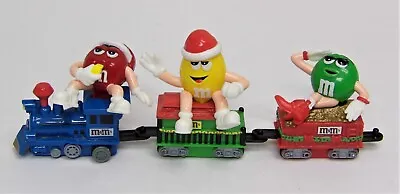 Vintage Mars M&M's Christmas Train Collectibles Series 2 - Lot Of 3 061323WT • $8.41