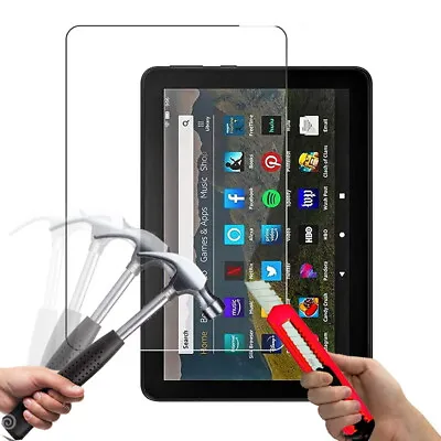 For AmazonFire 7 2022 12th Gen - Tablet Tempered Glass Screen Protector Cover • £3.99