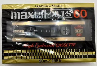 Maxell XL II-S 60 Vintage Cassette Type2 Japan Audio Blank Tape New Sealed *RARE • $28