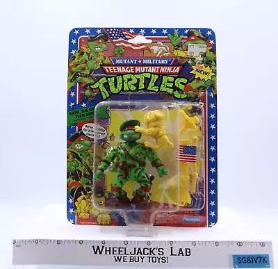 Raph The Green Teen Beret TMNT Mutant Military 1991 Playmates NEW MOSC SEALED • $70