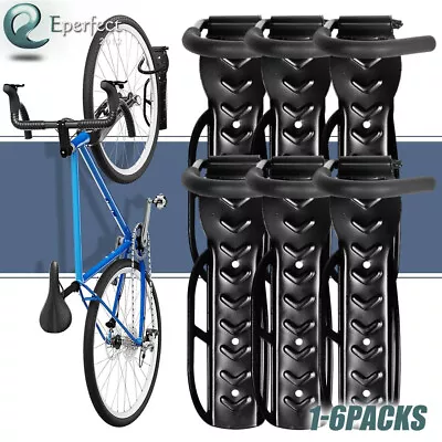 Bike Wall Mount Rack Vertical Bicycle Hanger Hook Storage For Indoor Garage Shed • $12.99