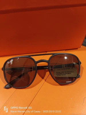 $124 • Buy Rayban Sunglasses Black New With The Tag