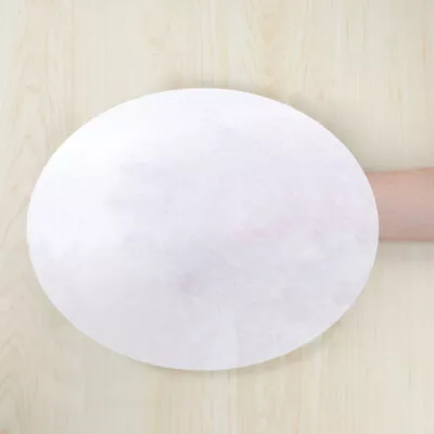  50 Pcs Barbecue Paper Cake Pan Liners Reusable Baking Air Fry Oven Patty Round • £9.48