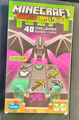 World Of Minecraft Magnetic Puzzle Sealed New In Box • $1.99