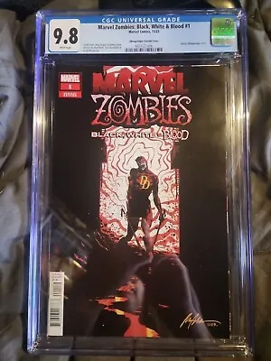 Marvel Zombies: Black White & Blood #1 / (1:25) Albuquerque Variant / CGC 9.8 • $65