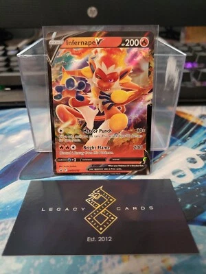 $1.55 • Buy Infernape V Swsh252 Black Star Promo Pokemon (ultra, Nm)