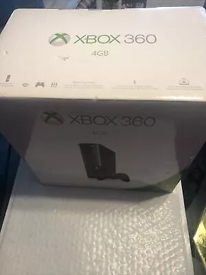 Microsoft Xbox 360 E 4 GB Black Mod 1538 Console New Factory Sealed WEAR BOX PIC • $1800