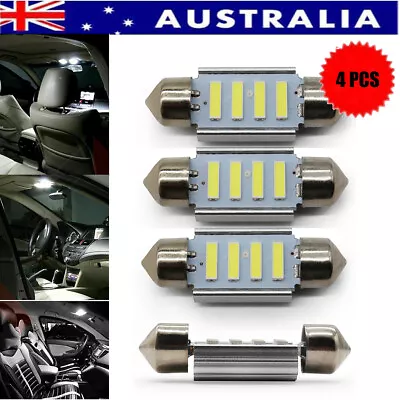 4Pcs 12V LED 31mm Festoon Car 4WD Interior Light Blub White Lamp 2SMD Dome Globe • $9.99