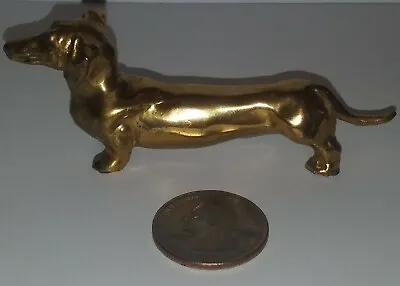 McClelland Barclay Bronze Dachshund Dog Paperweight Figurine Antique 3  • $200