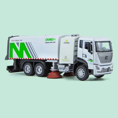 1:50 Garbage Truck Toy Diecast Sanitation Vehicle Model Toys For Boys Kids Gifts • £34.79